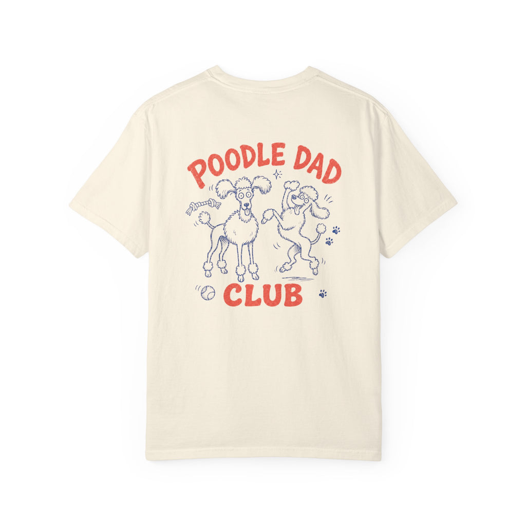 Poodle Dad Club T-Shirt for Proud Poodle Owners