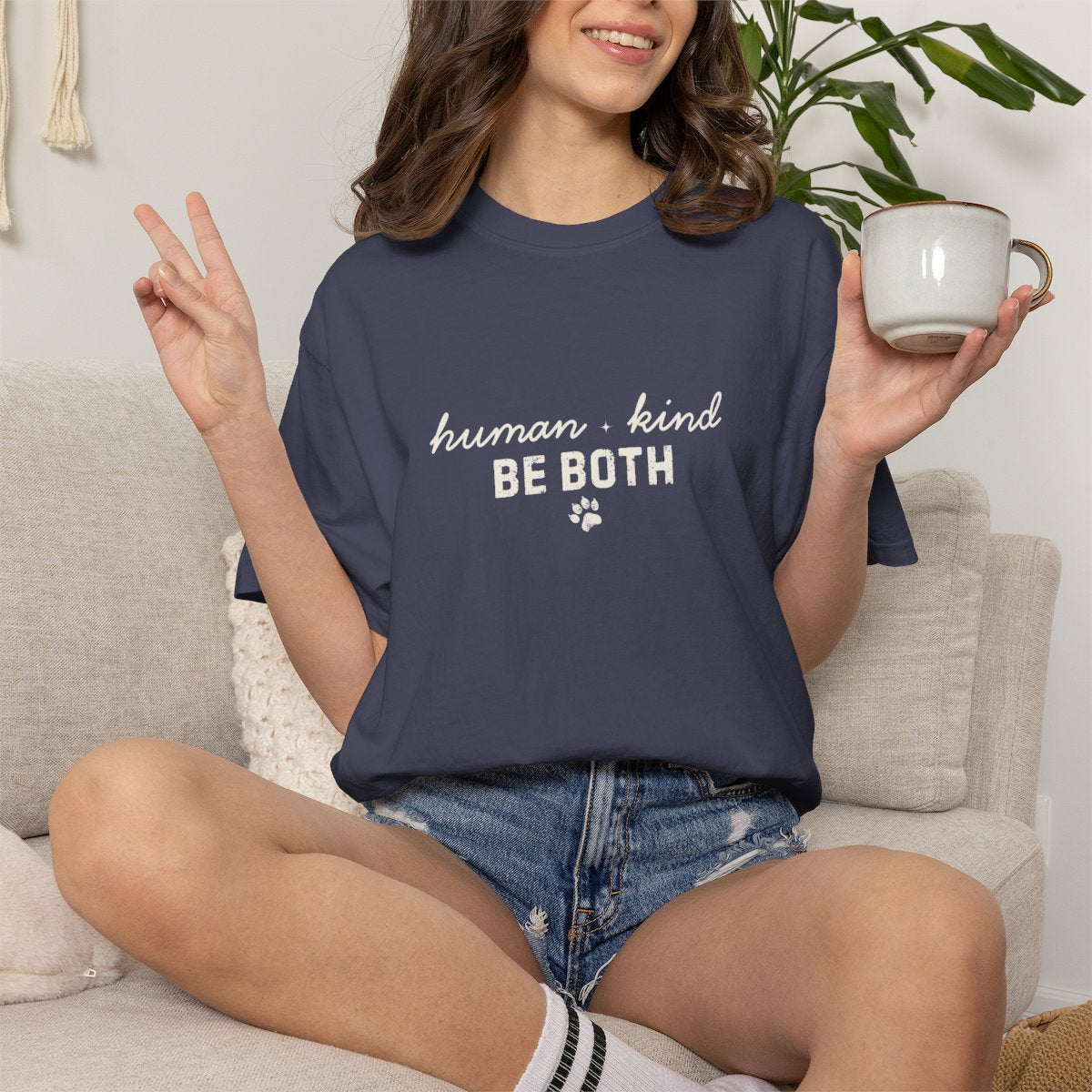Human * Kind.  Be Both T-shirt