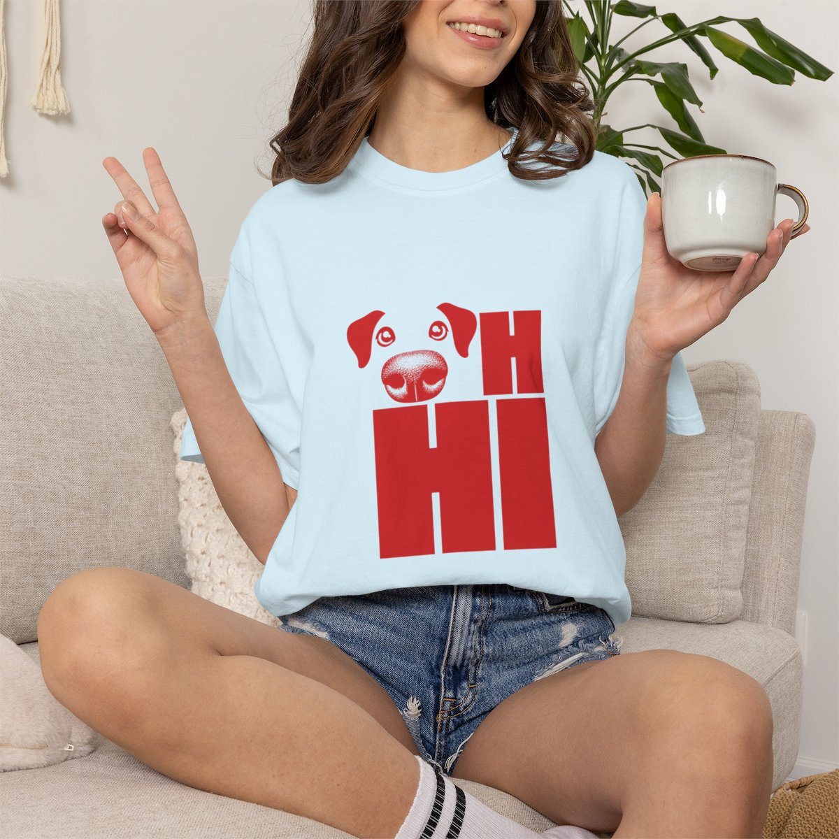 Oh Hi Dog Nose T-shirt