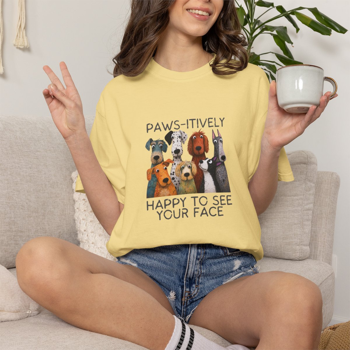 Paws-itively Happy T-shirt