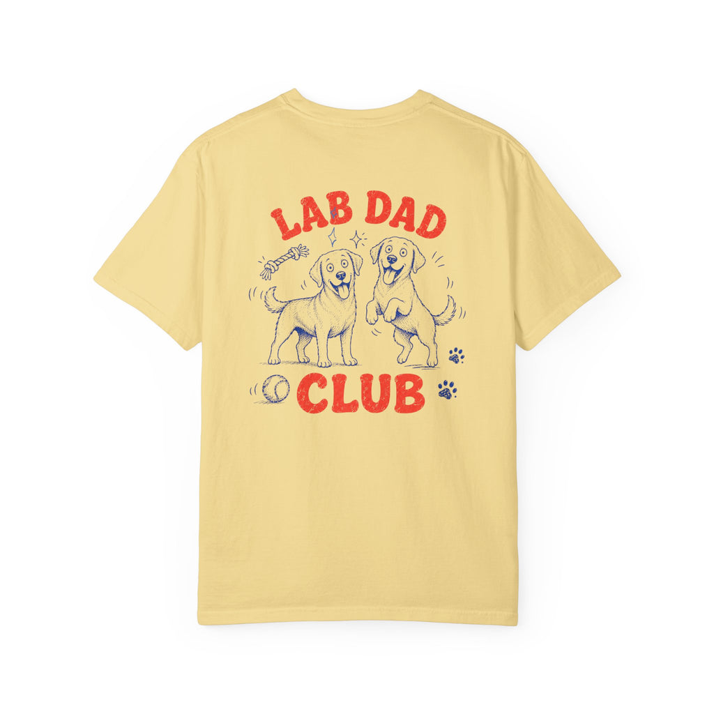 Lab Dad Club T-Shirt for Proud Labrador Owners