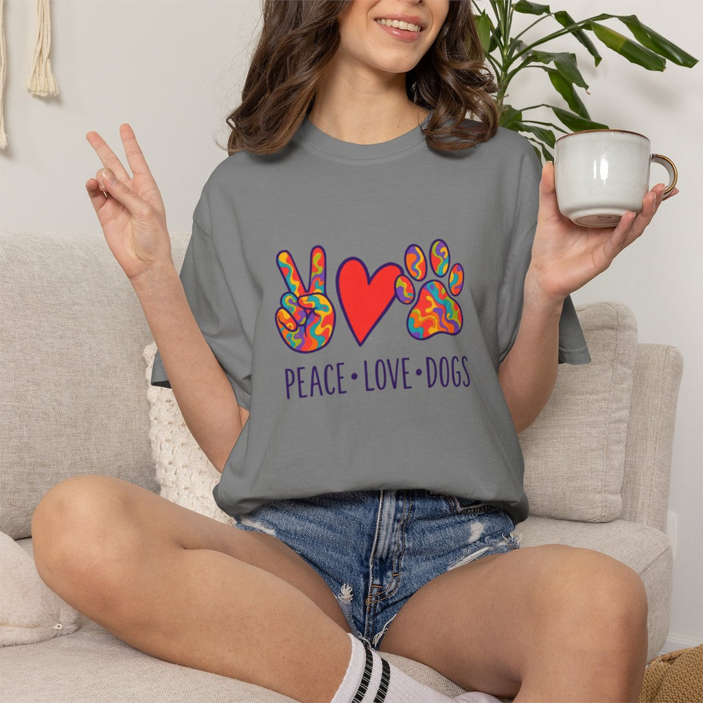 Peace Love Dogs T-shirt