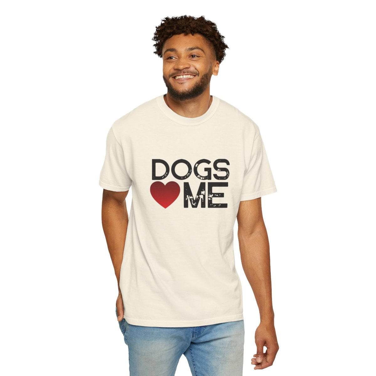 Dogs Love Me Statement T-shirt