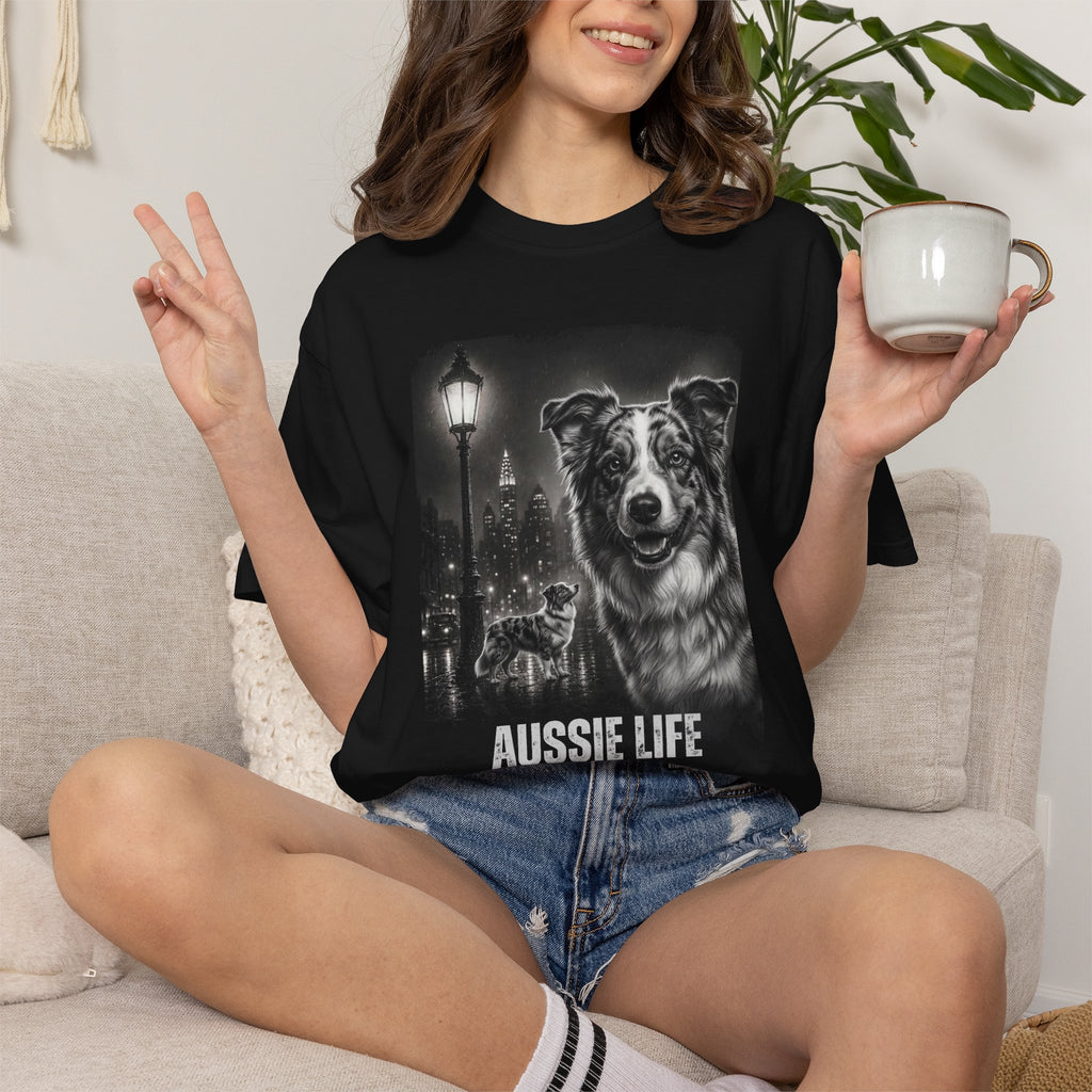 Aussie Life Film Noir Movie Poster T-shirt