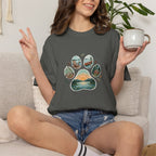 Lake Life Dog Paw T-Shirt