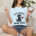Less People More Dogs T-shirt
