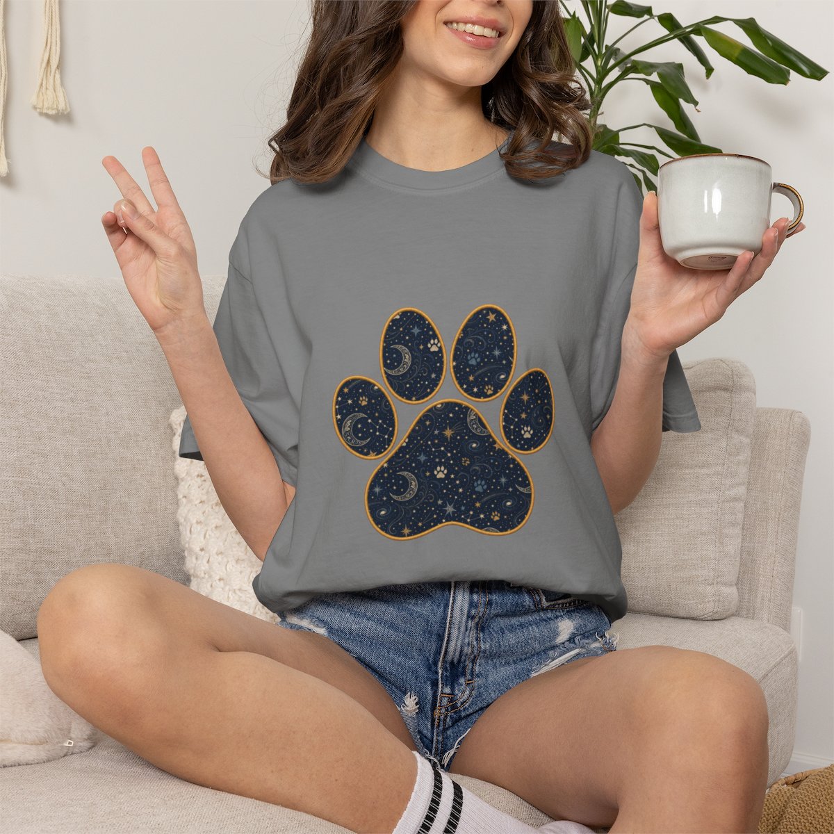 Paws and Watch the Skies T-shirt