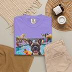 French Bulldog Pool Party T-shirt.