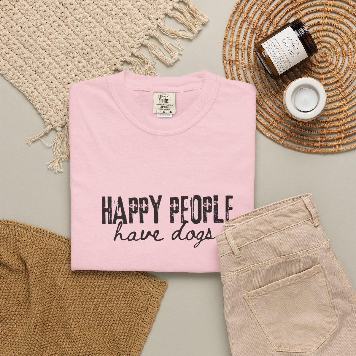 Happy People Have Dogs T-shirt