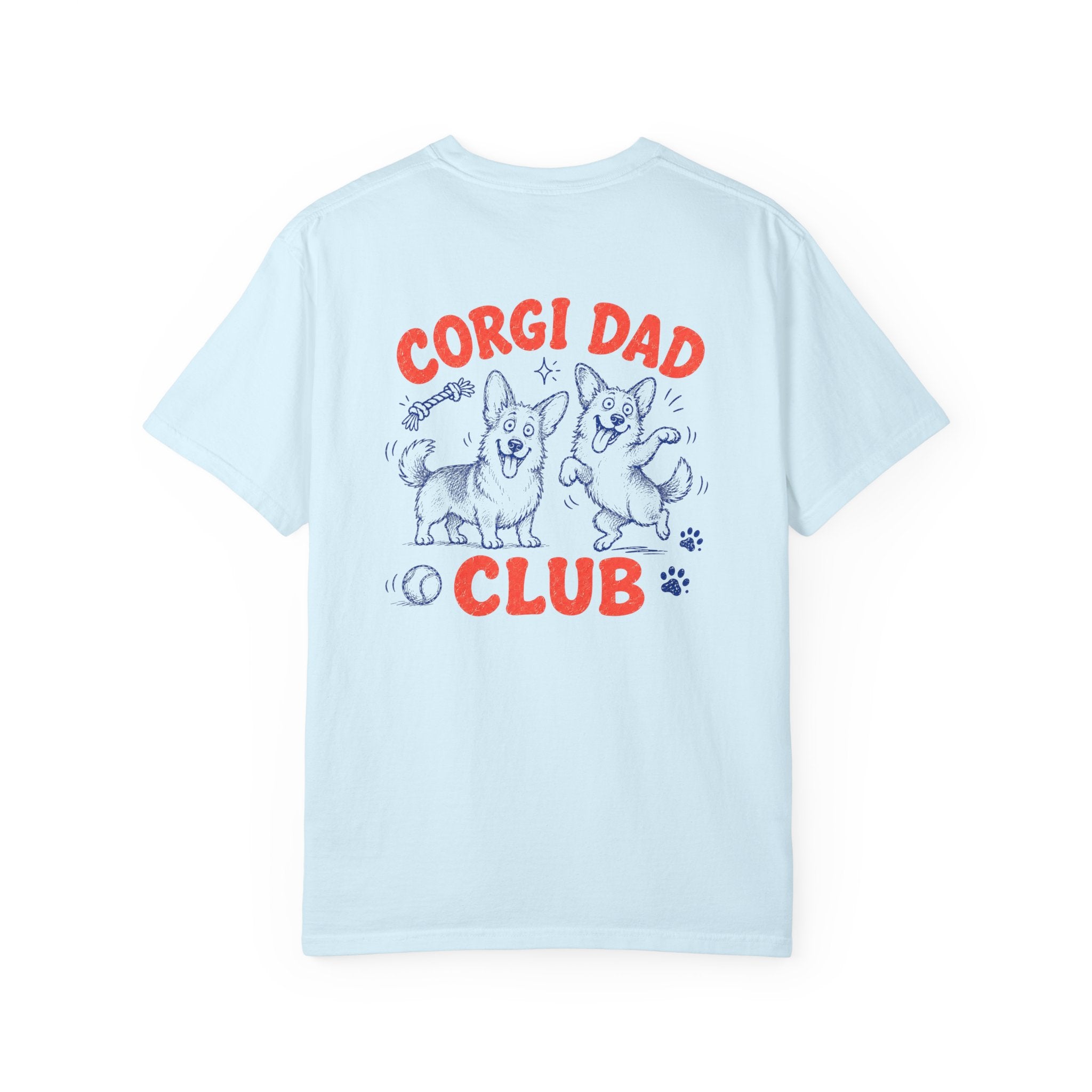 Corgi Dad Club T-Shirt for Proud Corgi Owners