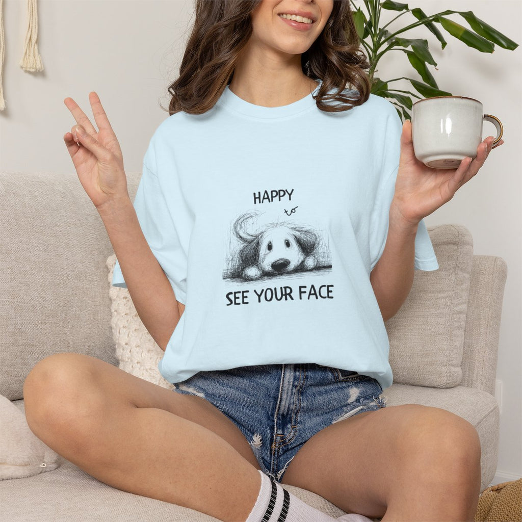Happy to See Your Face Teacher T-shirt