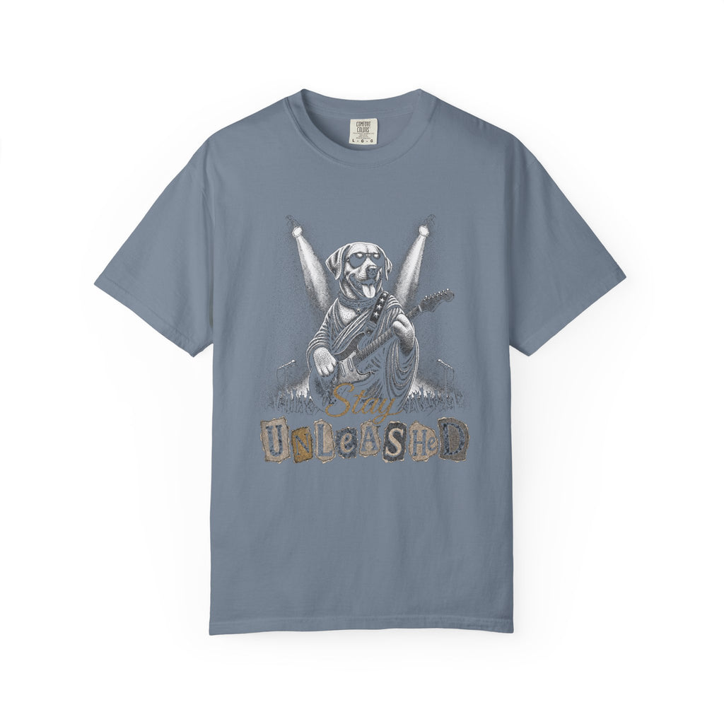 Labrador Retriever Stay Unleashed Vintage Bootleg T-shirt