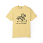 Dachshund The Plot Thickens T-shirt