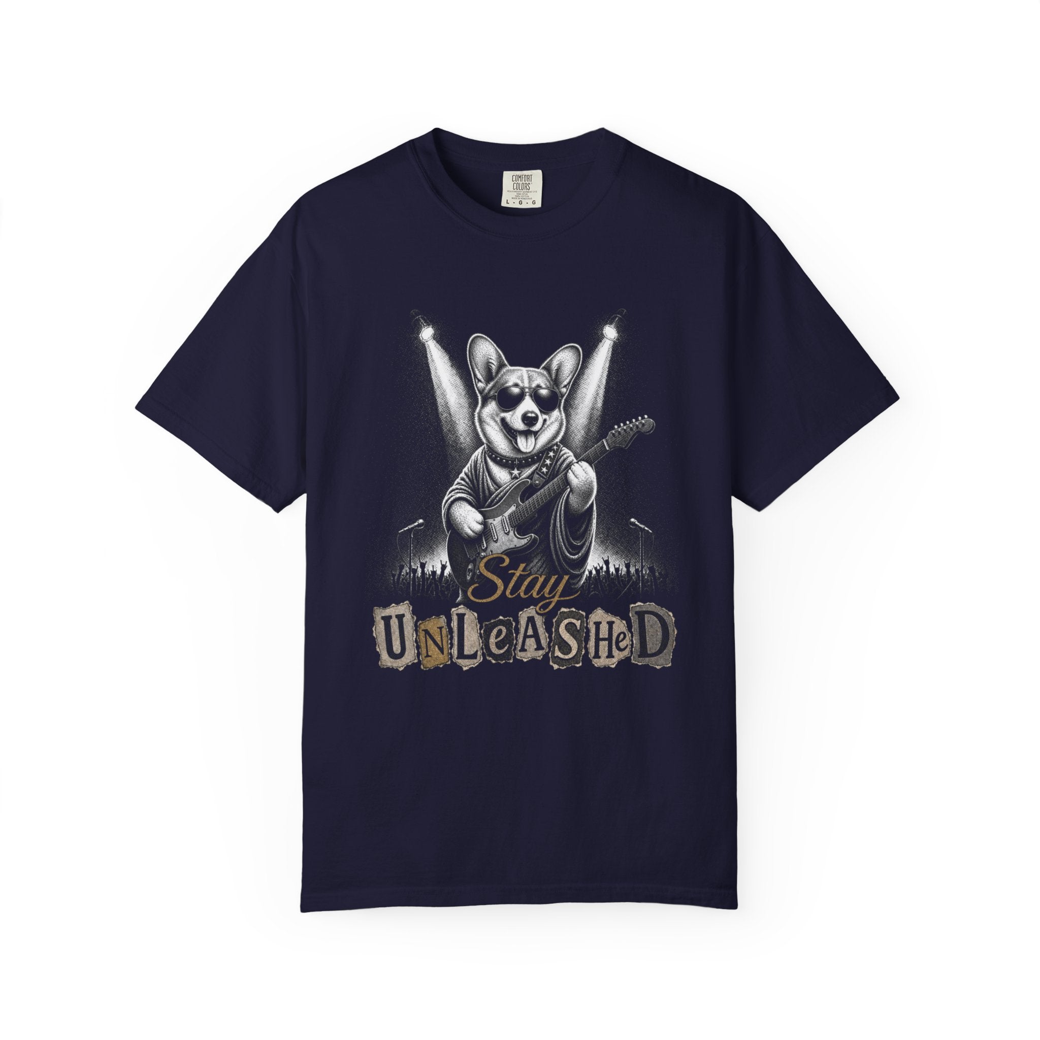 Corgi Stay Unleashed Vintage Bootleg T-shirt
