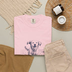 Dog Splashing on the Shoreline T-shirt