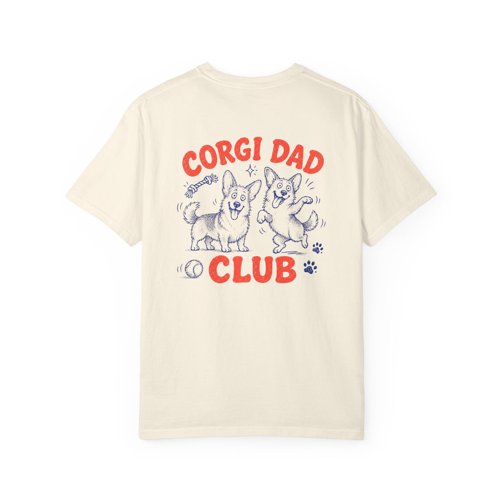 Corgi Dad Club T-Shirt for Proud Corgi Owners