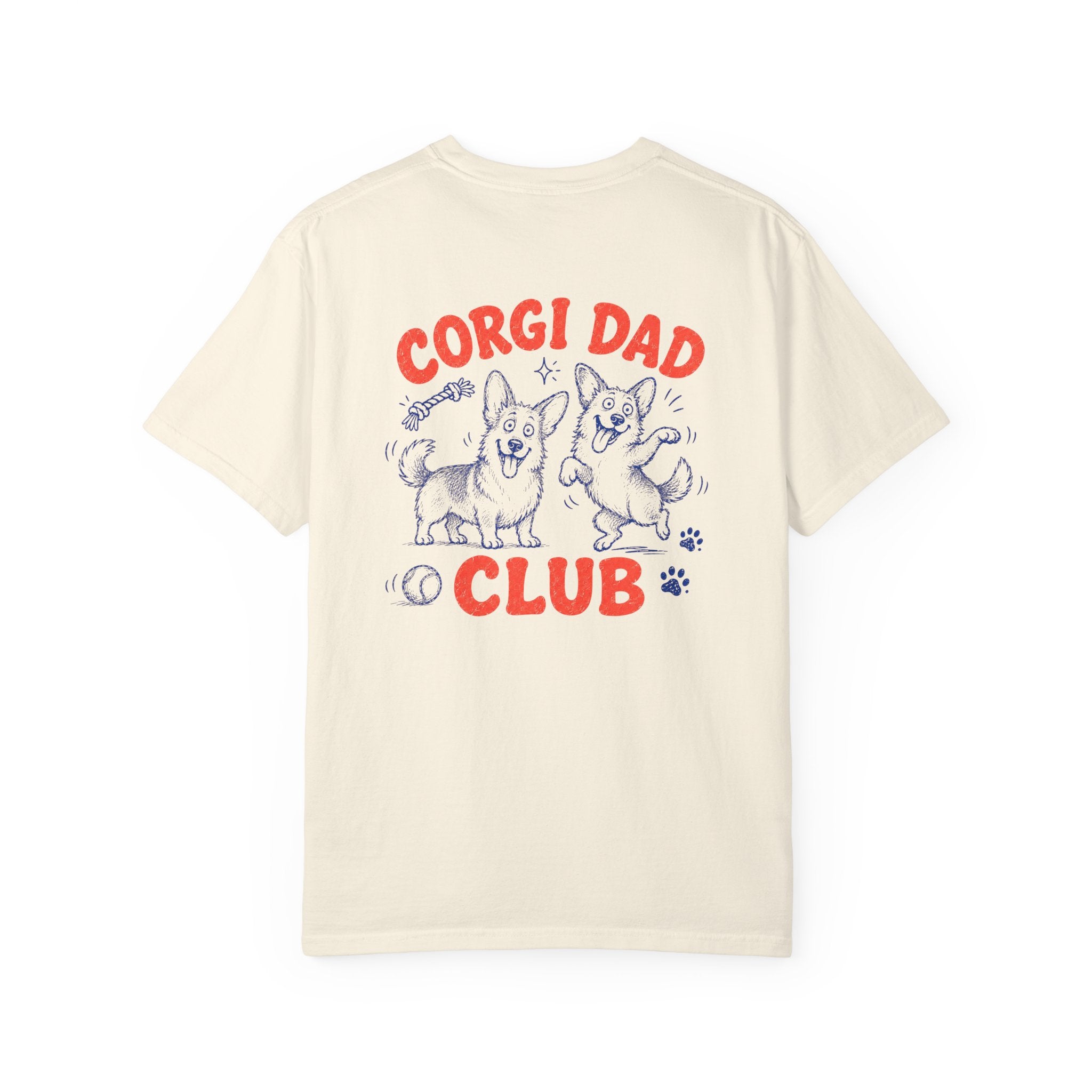 Corgi Dad Club T-Shirt for Proud Corgi Owners