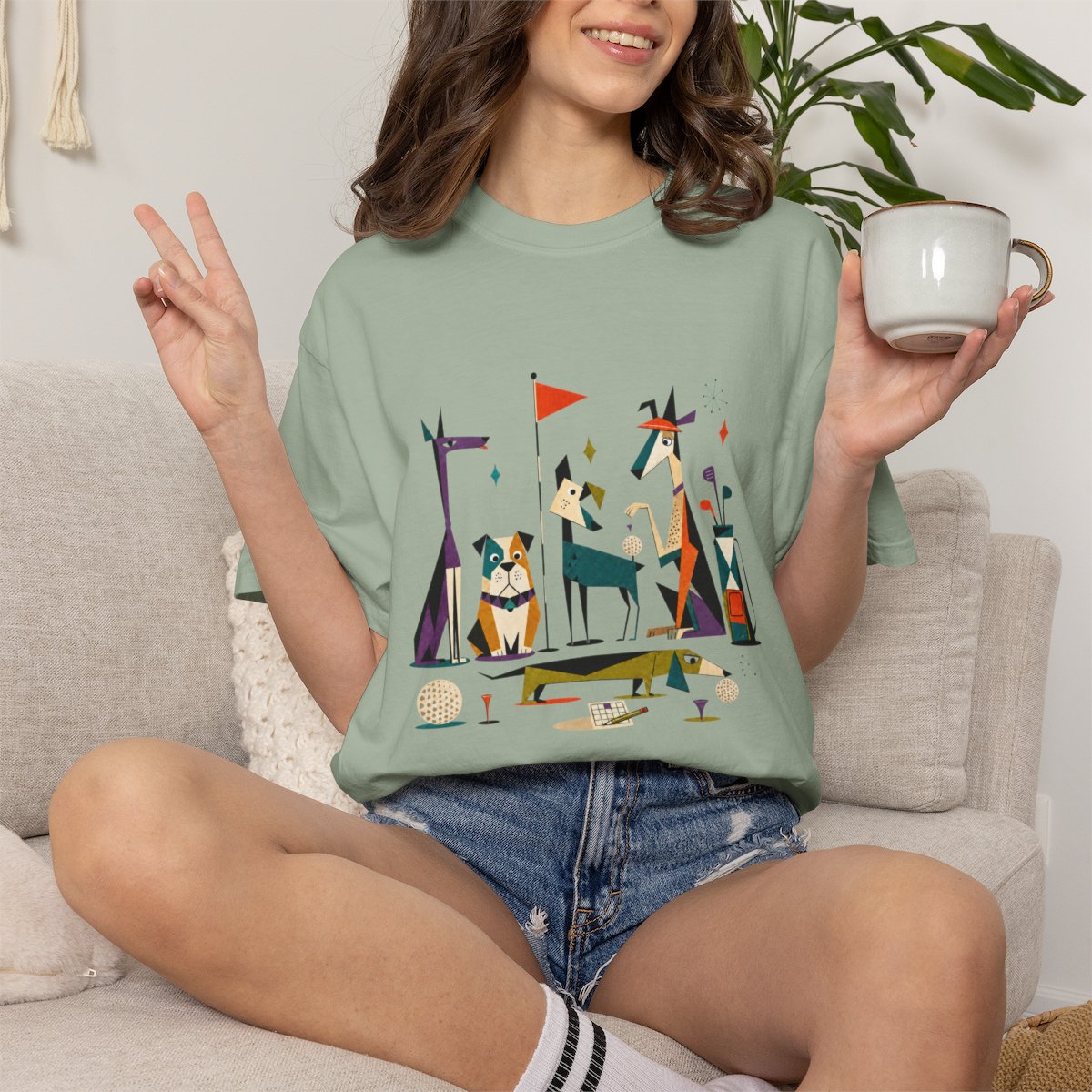 Atomic Dogs Hit the Greens T-shirt