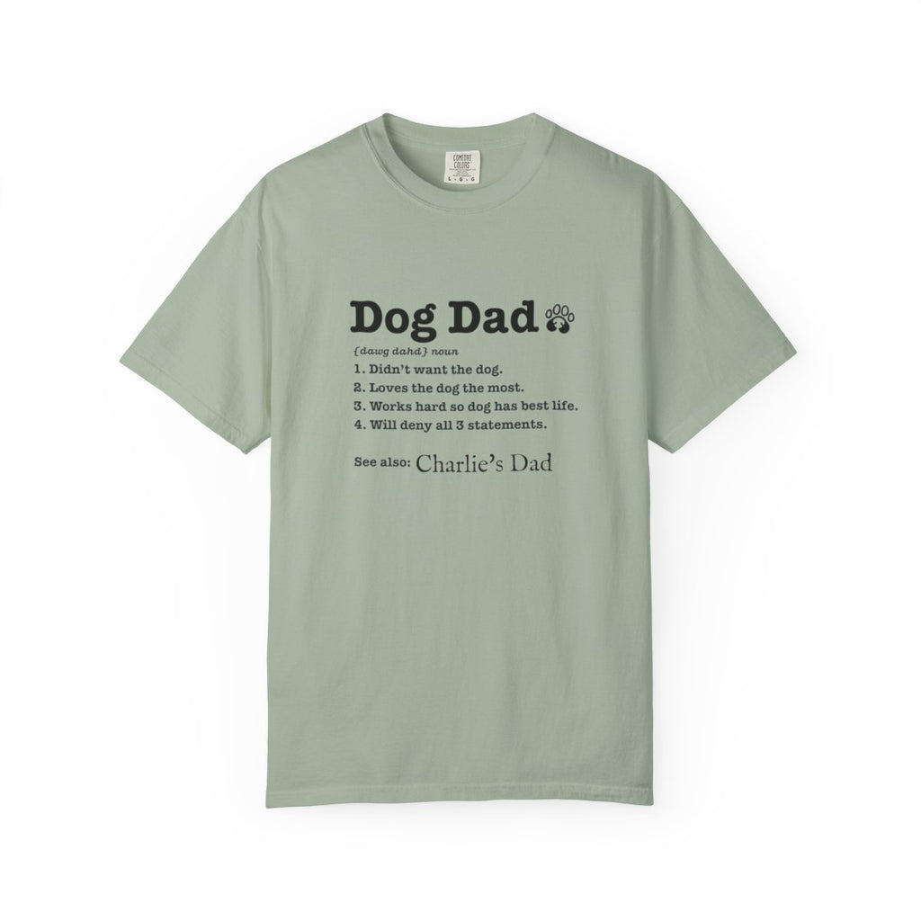 Personalized Dog Dad Definition T-shirt