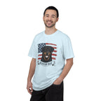 Rottweiler American Made USA flag T-shirt