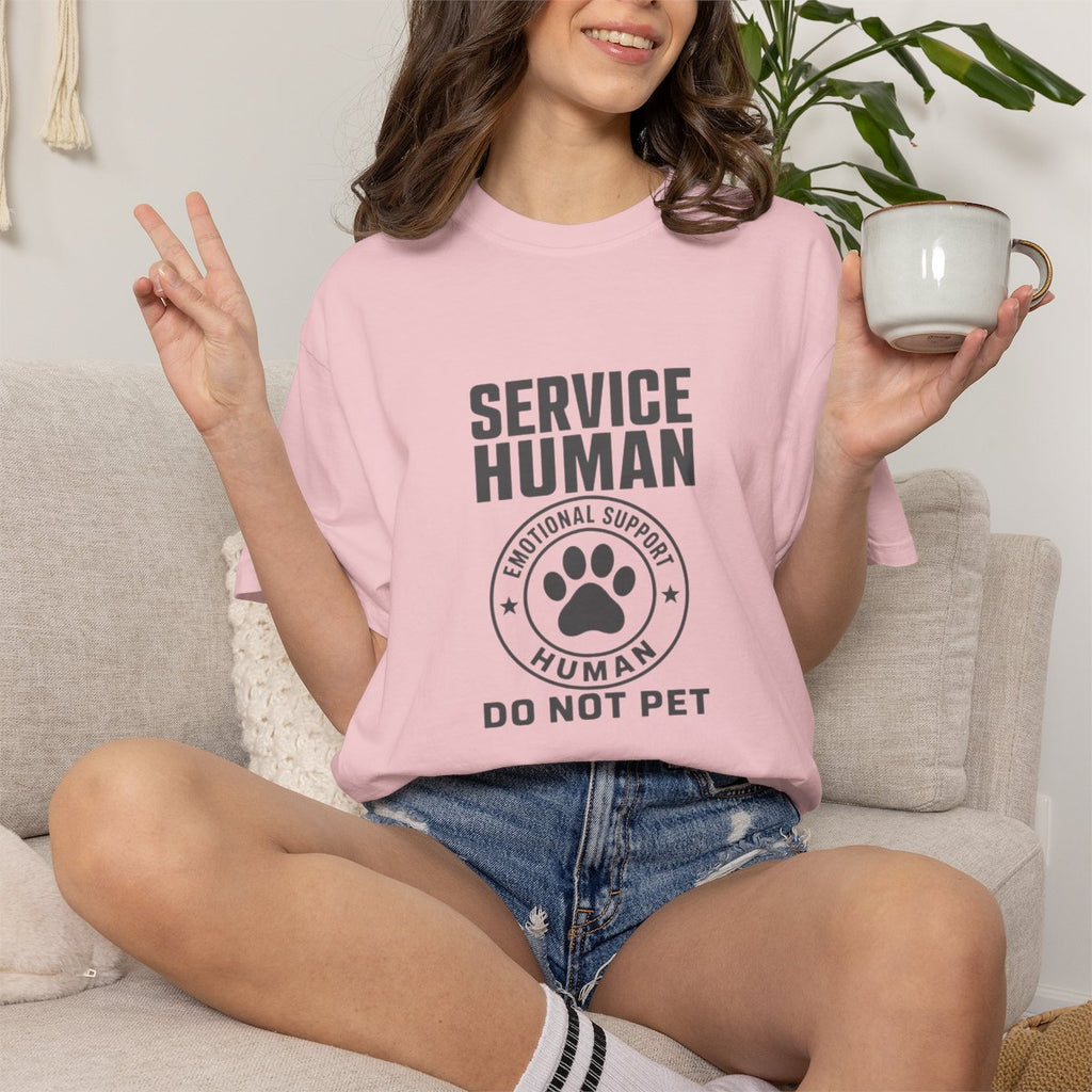 Service Human Do Not Pet T-shirt