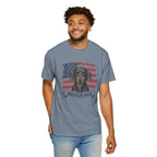 Dachshund American Made USA flag T-shirt