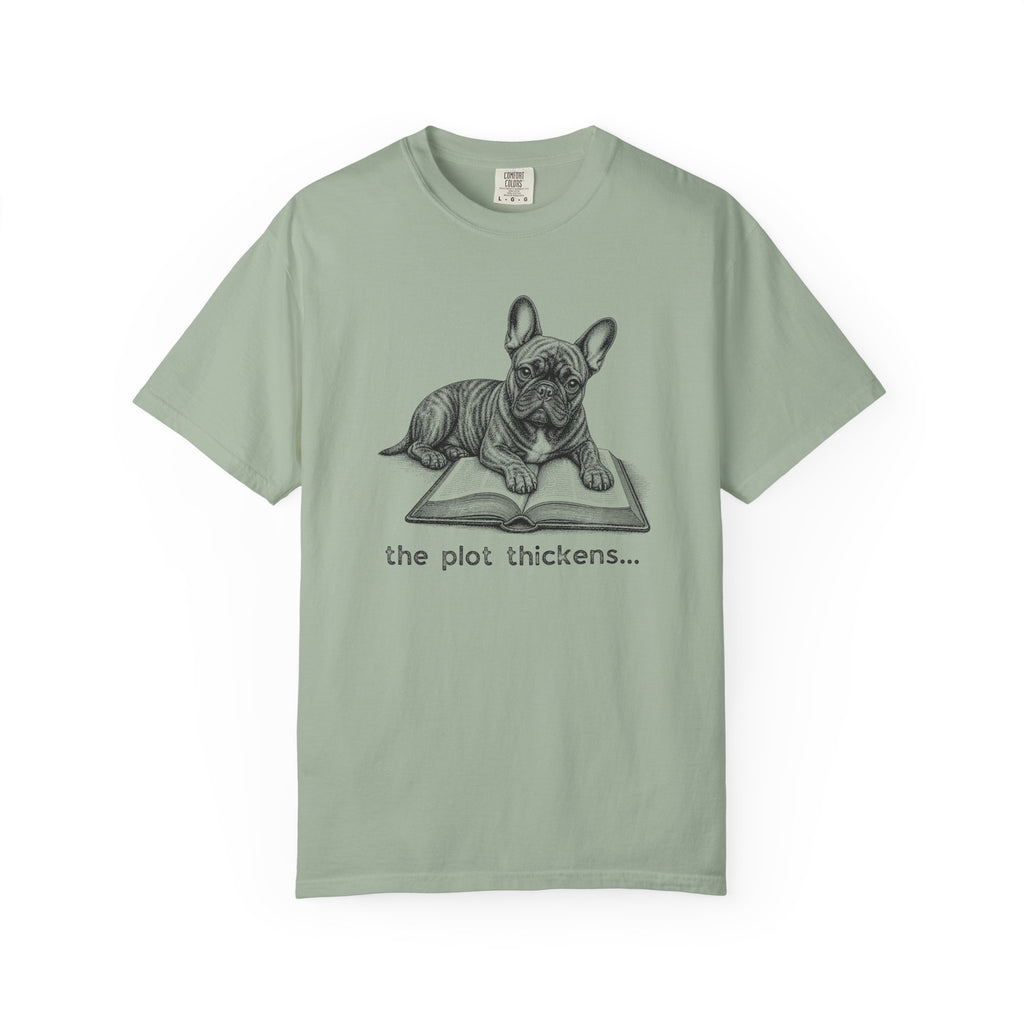French Bulldog The Plot Thickens T-shirt