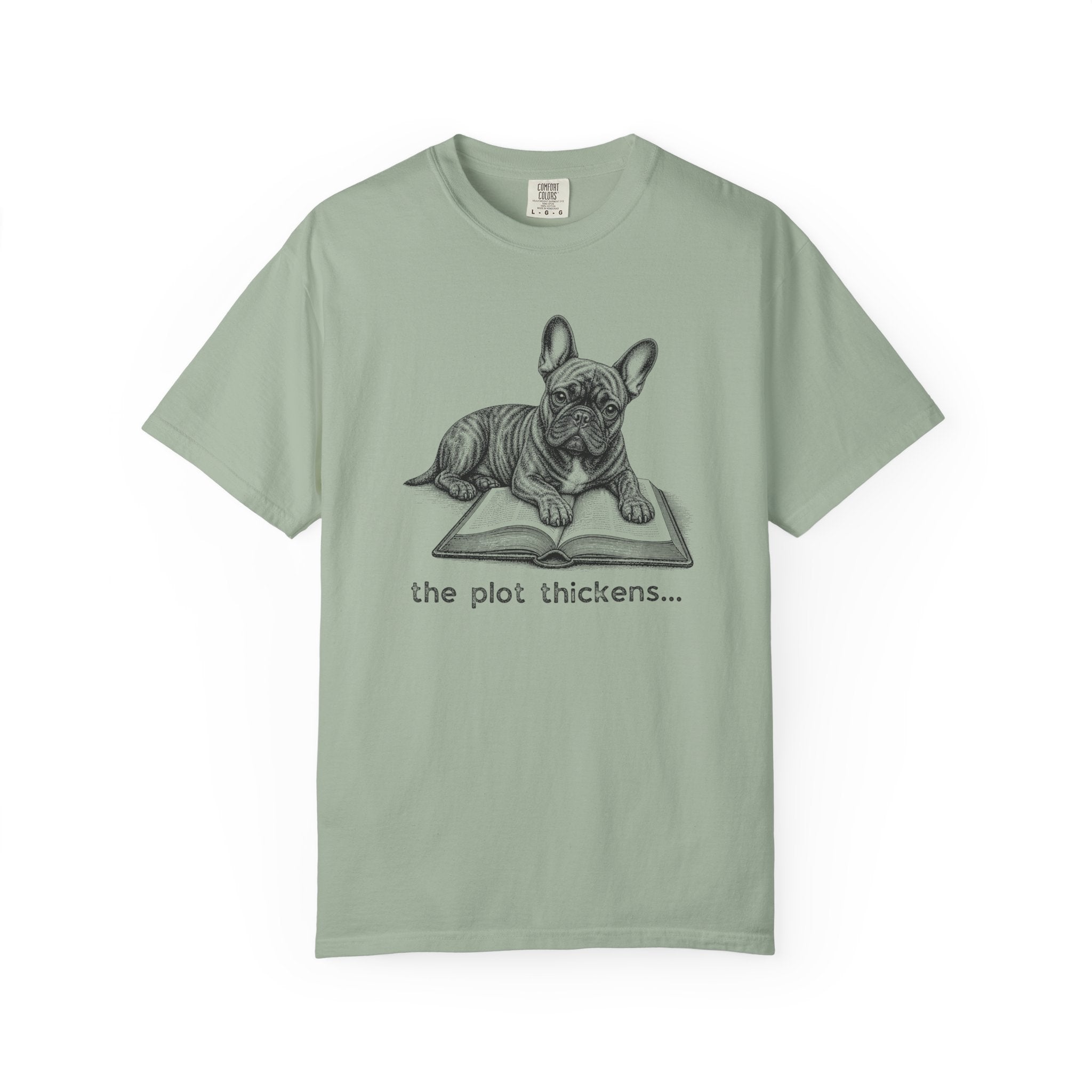 French Bulldog The Plot Thickens T-shirt