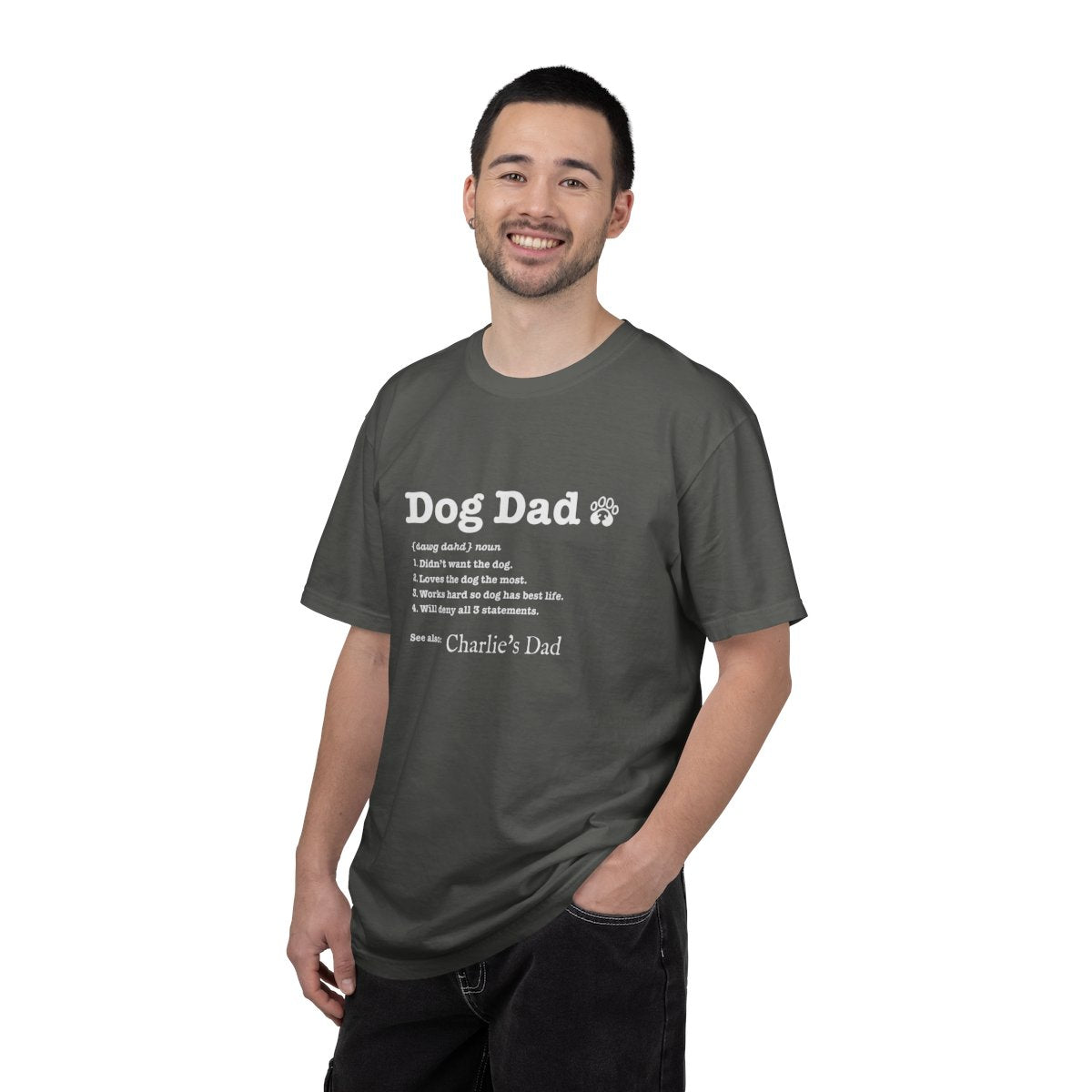 Personalized Dog Dad Definition T-shirt