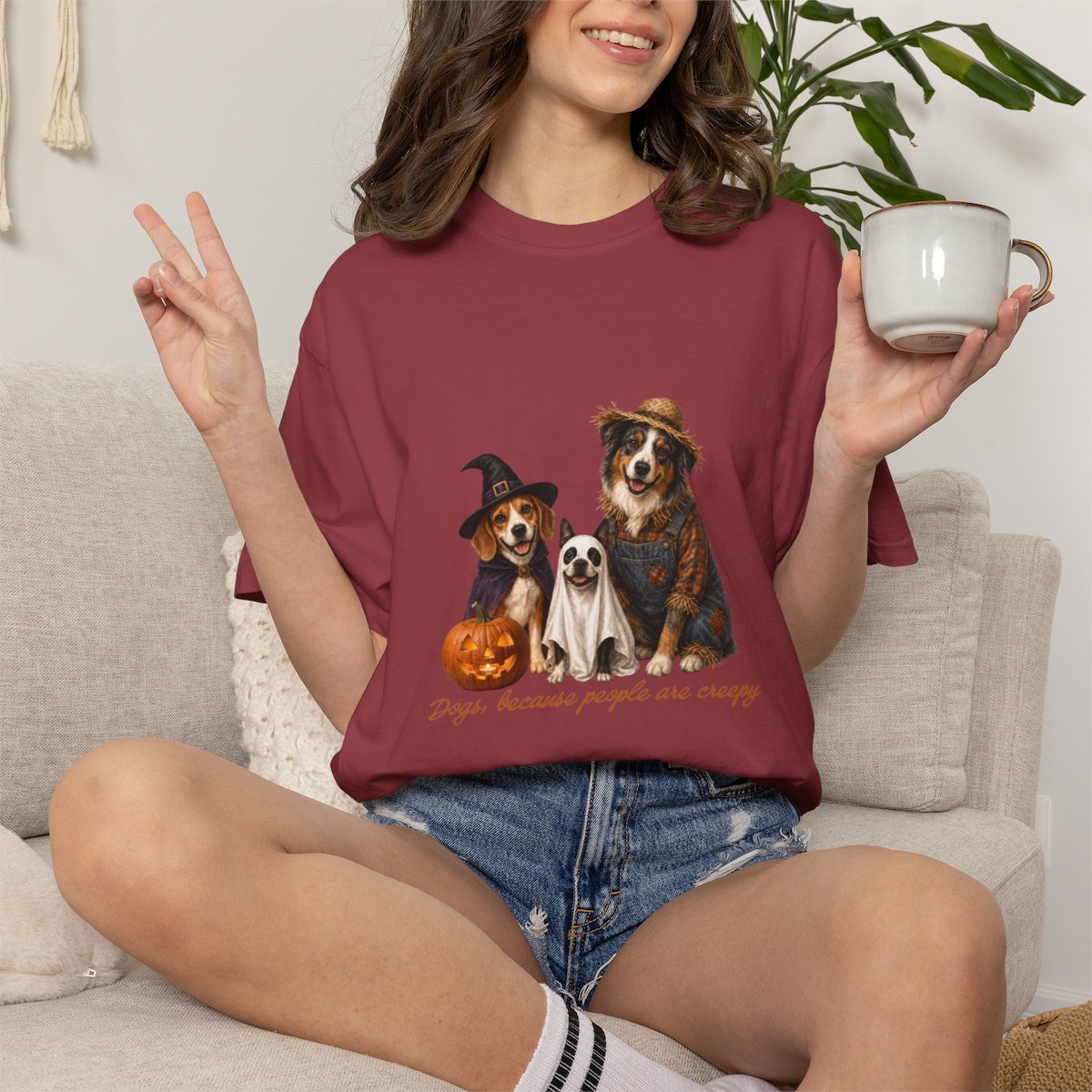 Dogs, Because People are Creepy T-shirt