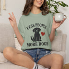 Less People More Dogs T-shirt