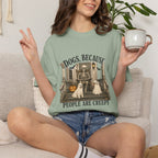 Dogs, Because People are Creepy Skeleton T-shirt