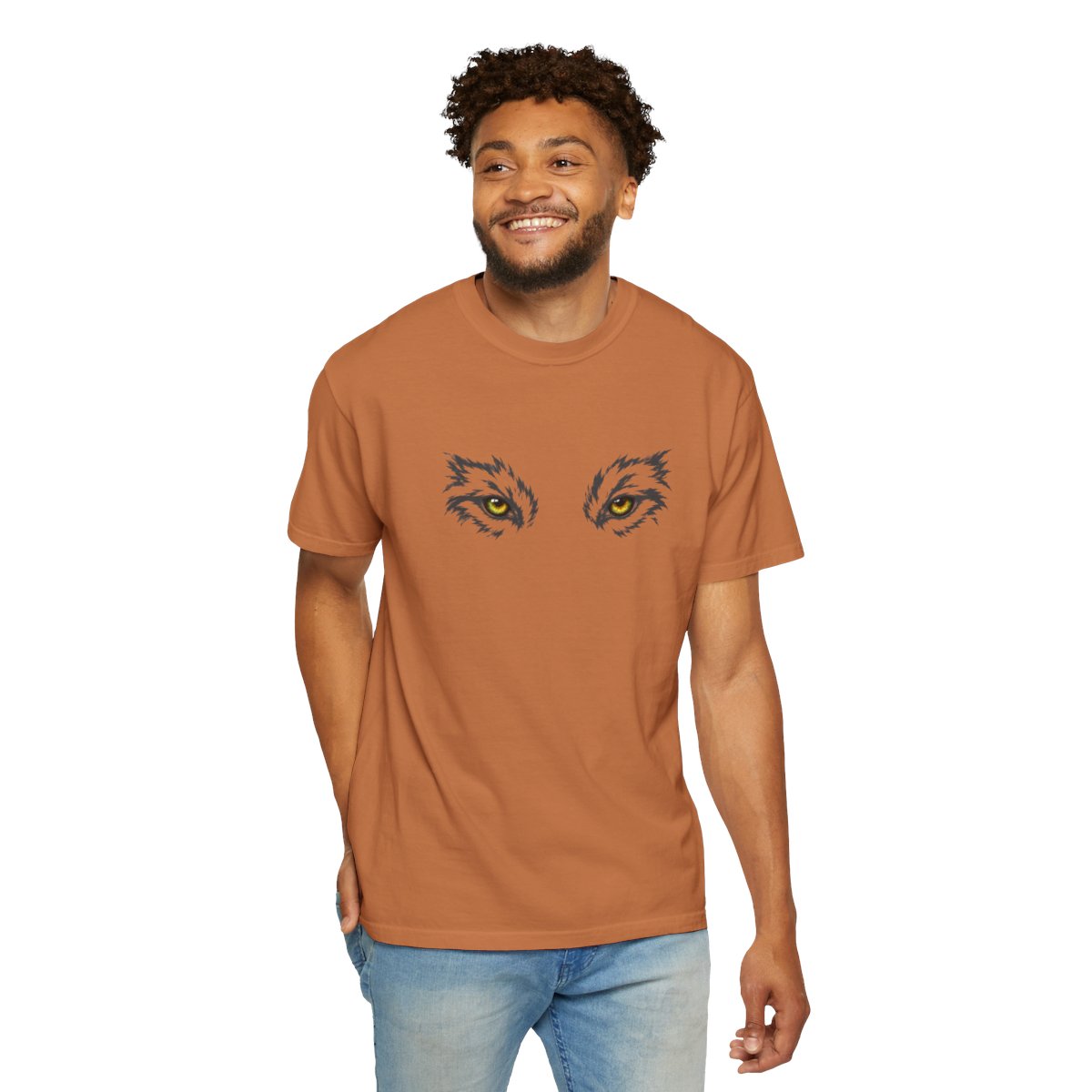 Golden Eyes of the Grey Wolf  T-Shirt