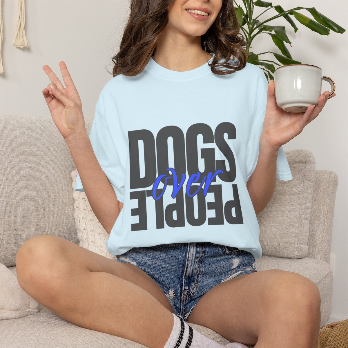 Dogs Over People  T-shirt