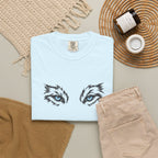 Ice Blue Eyes of the Grey Wolf  T-Shirt