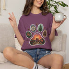 Adventure Buddy Dog Paw Comfort Colors T-Shirt