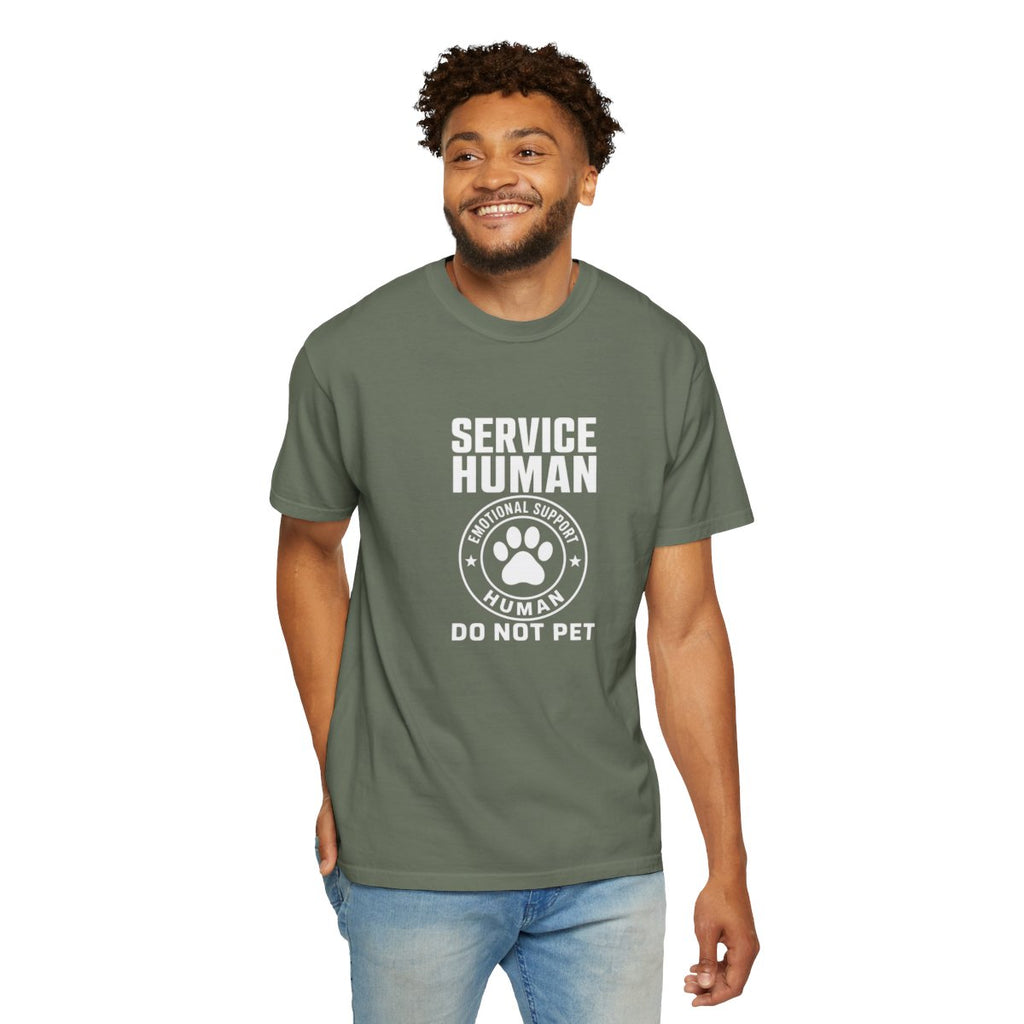 Service Human Do Not Pet T-shirt