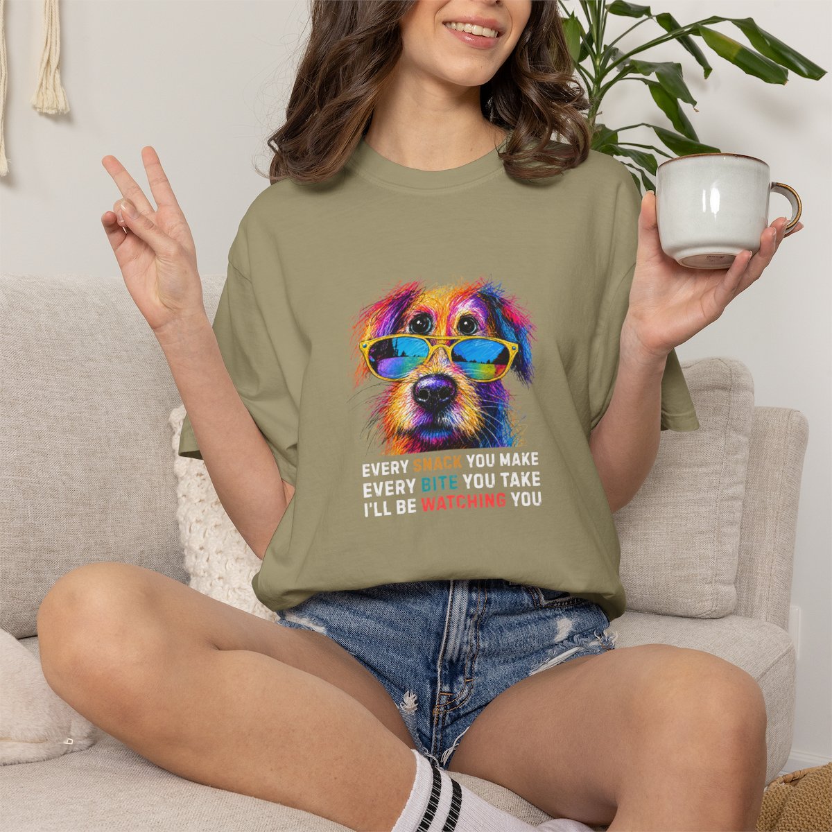 I'll Be Watching You Snack T-shirt
