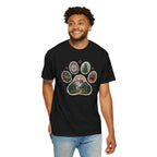 Trail Dog Paw Comfort Colors T-Shirt