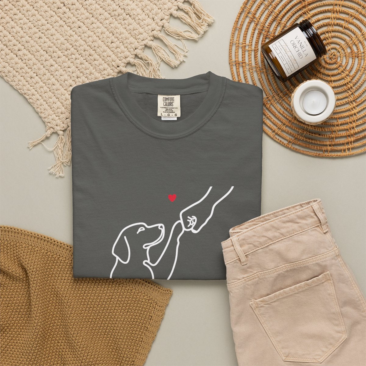 Paw and Hand Fist Bump T-shirt