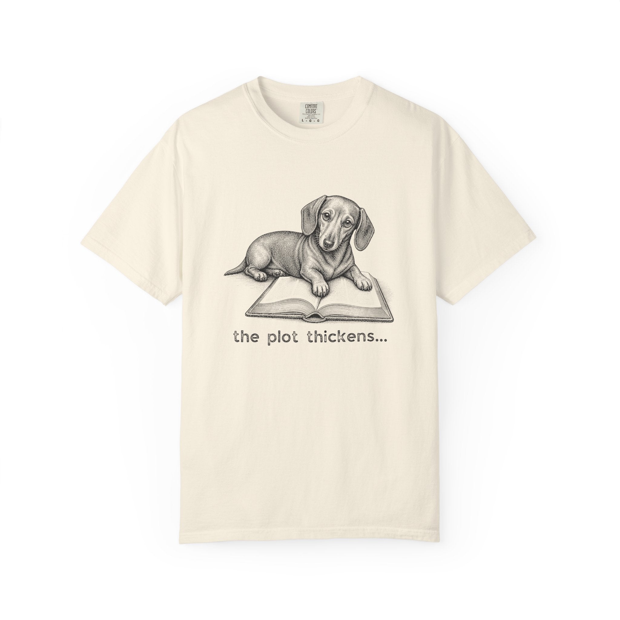 Dachshund The Plot Thickens T-shirt