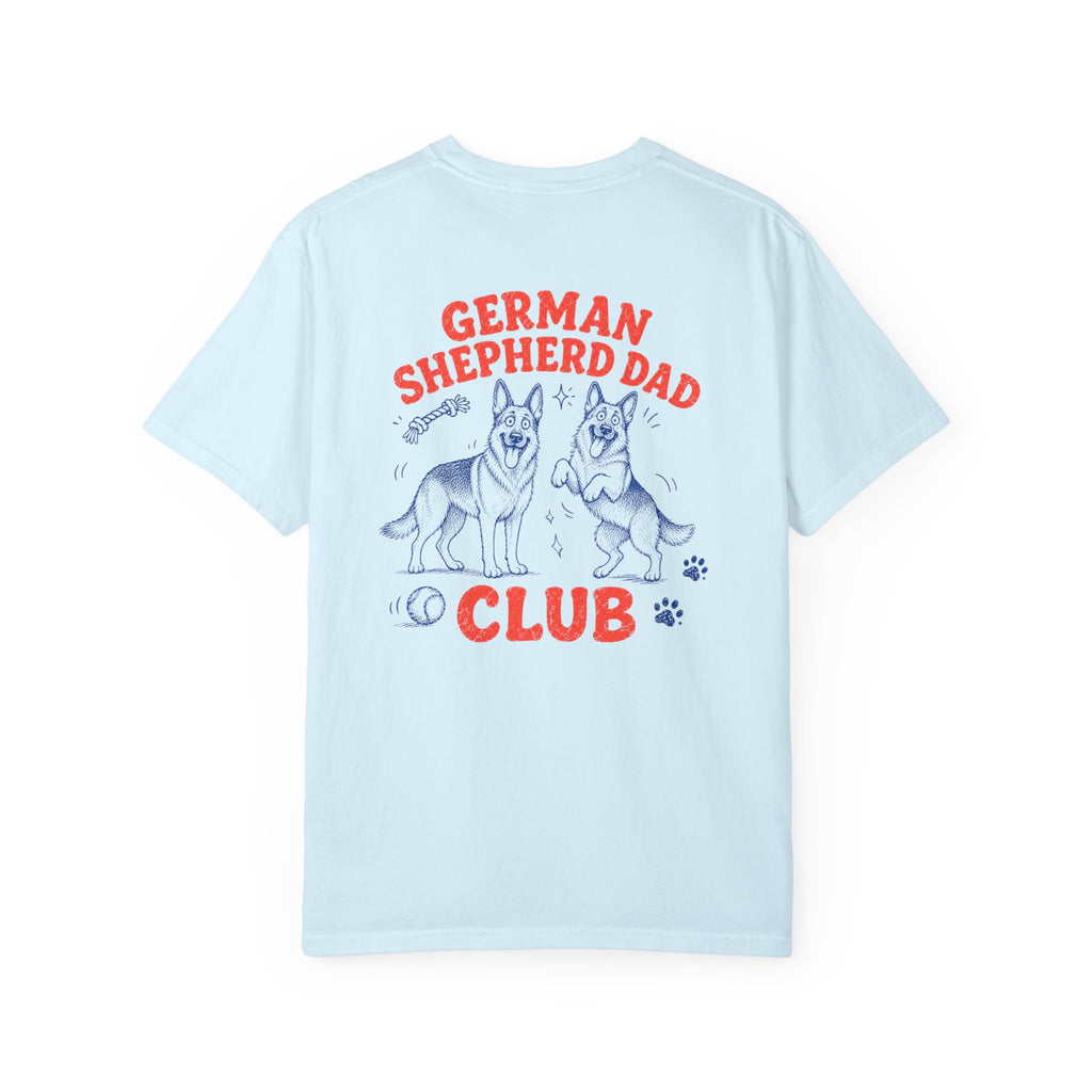 German Shepherd Dad Club T-Shirt for Proud GSD Owners