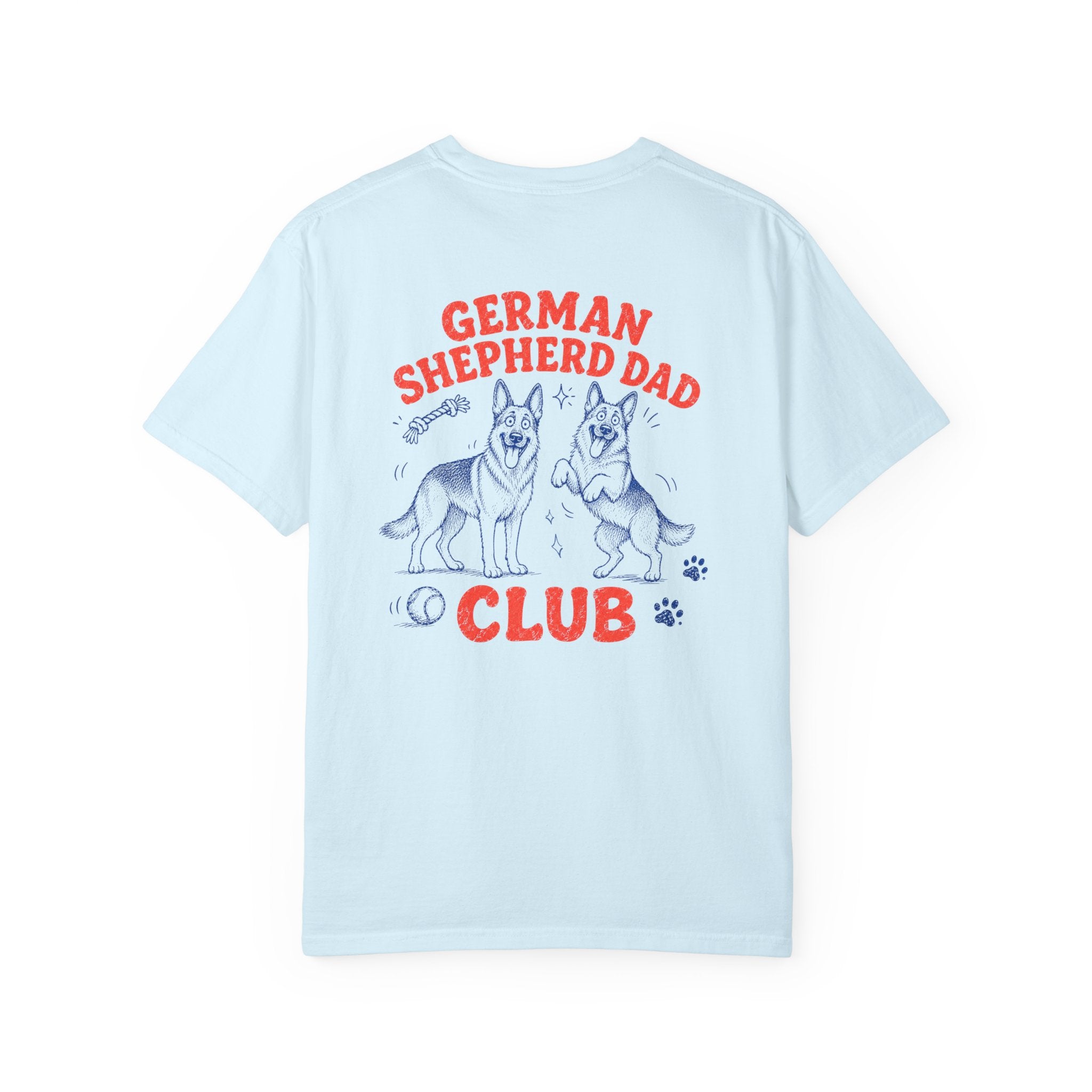 German Shepherd Dad Club T-Shirt for Proud GSD Owners