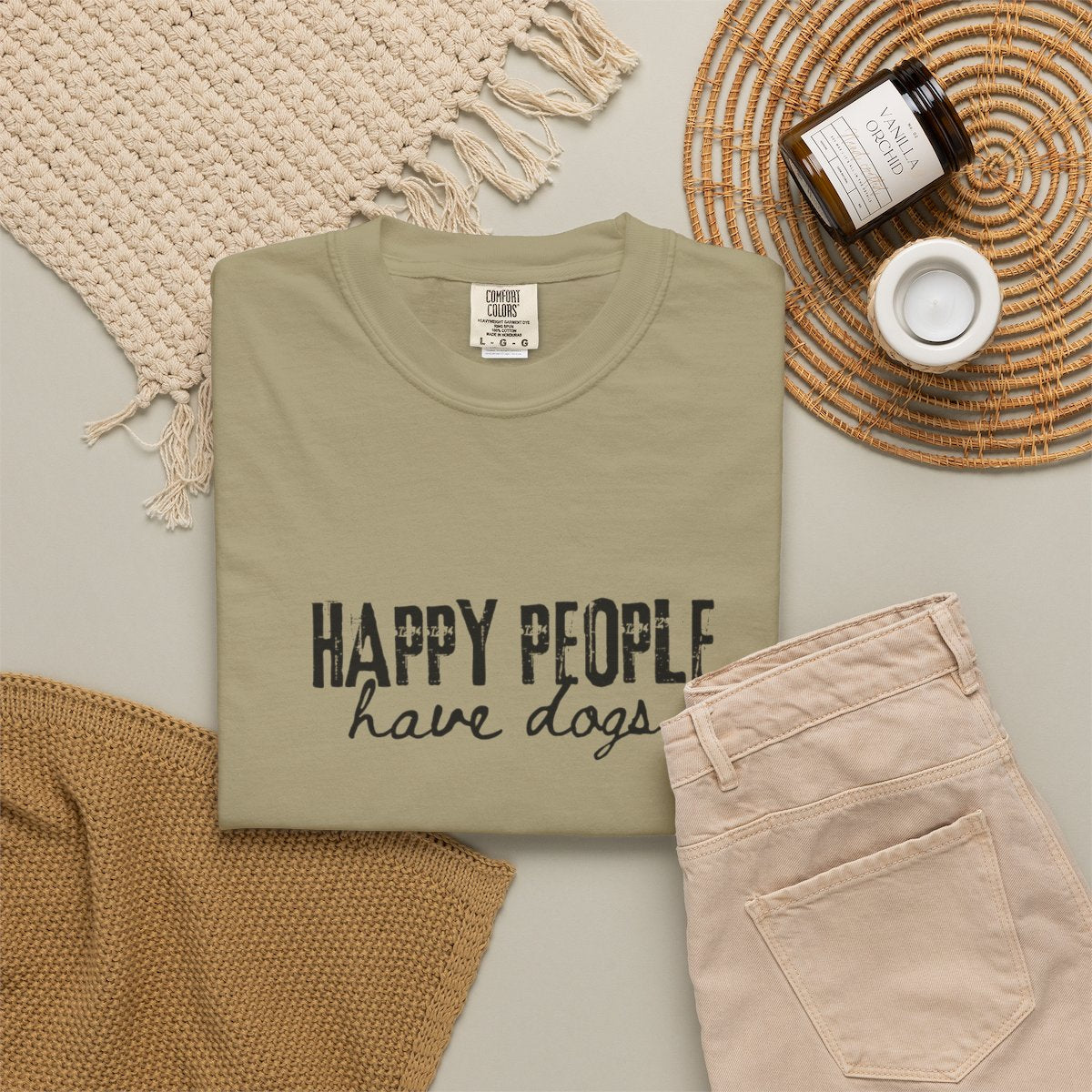Happy People Have Dogs T-shirt