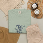 Dog Splashing on the Shoreline T-shirt