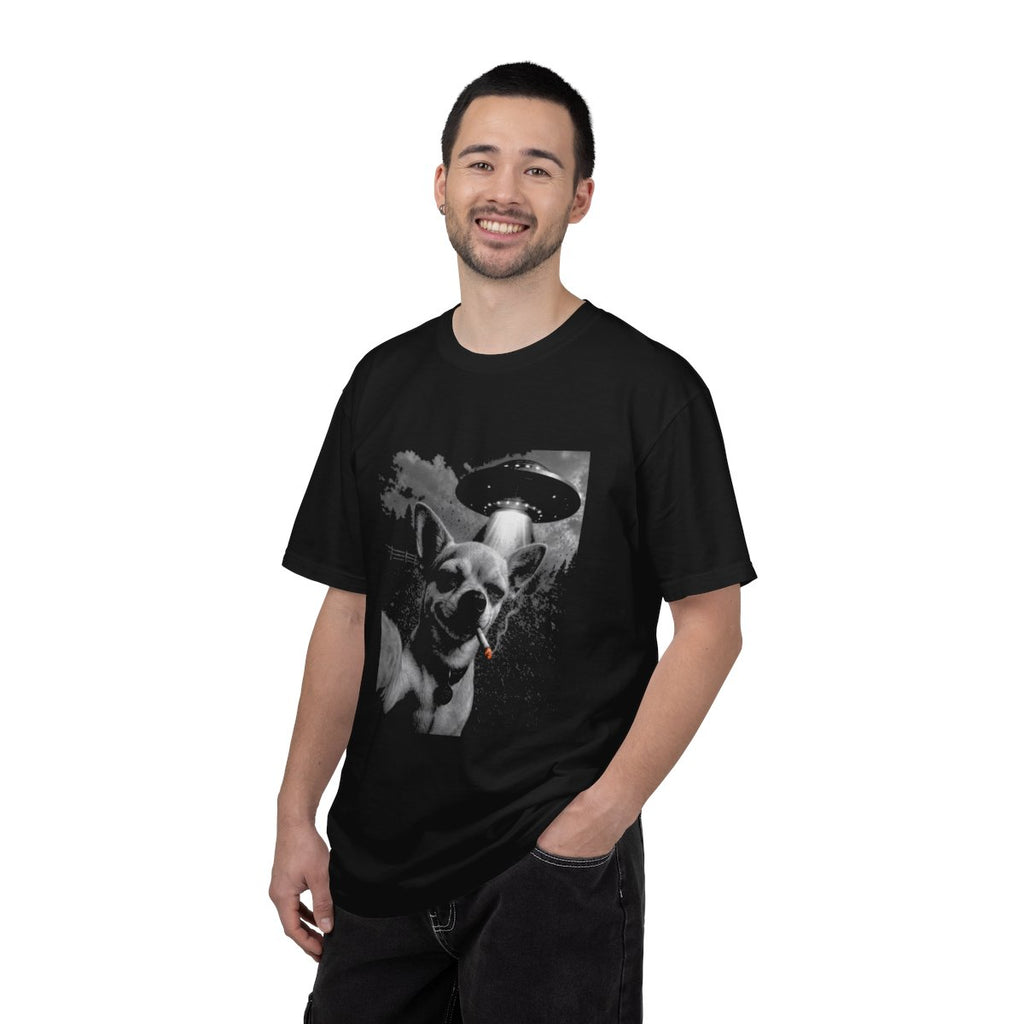 Chihuahua UFO Selfie T-shirt