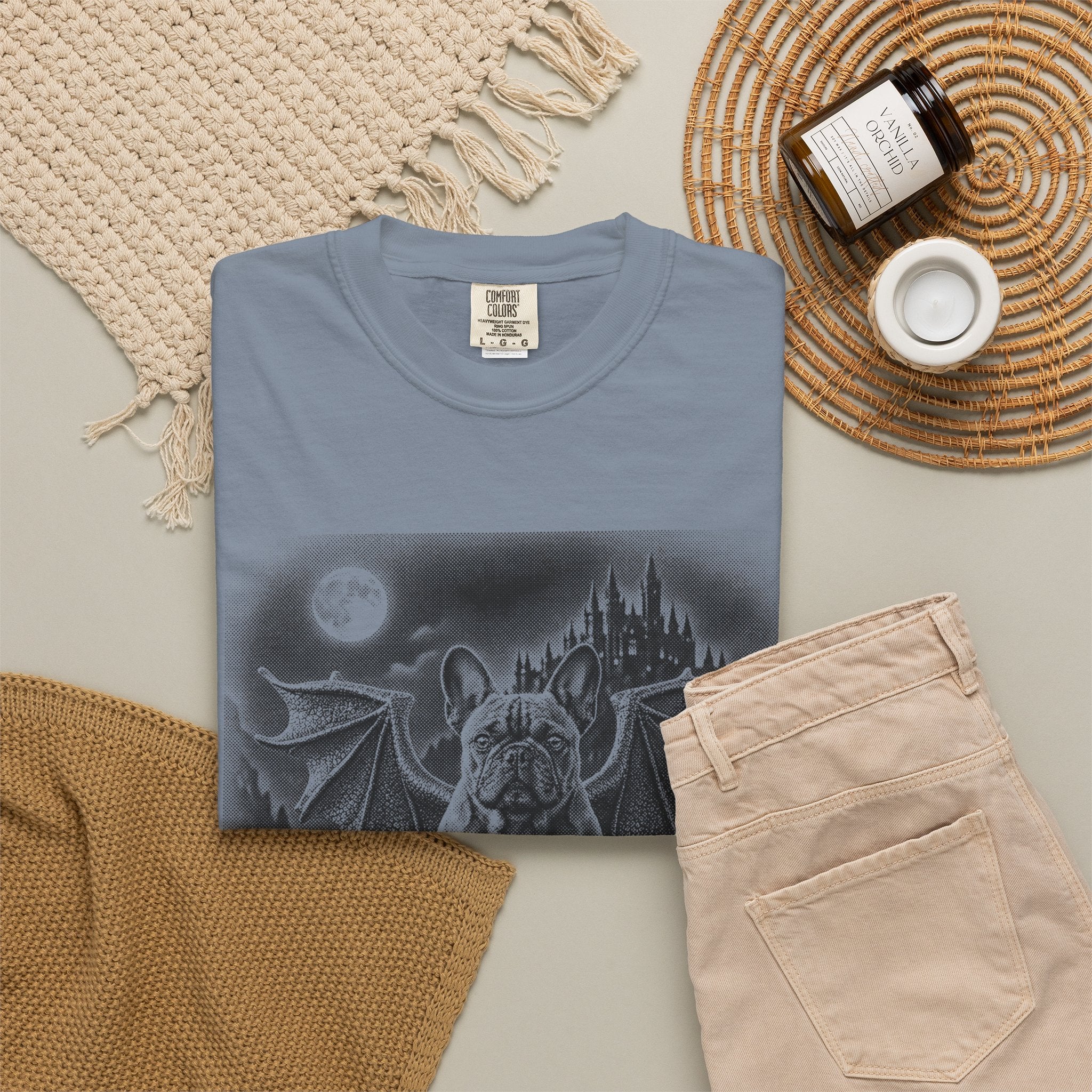 Mythic Guardian French Bull Dog T-Shirt