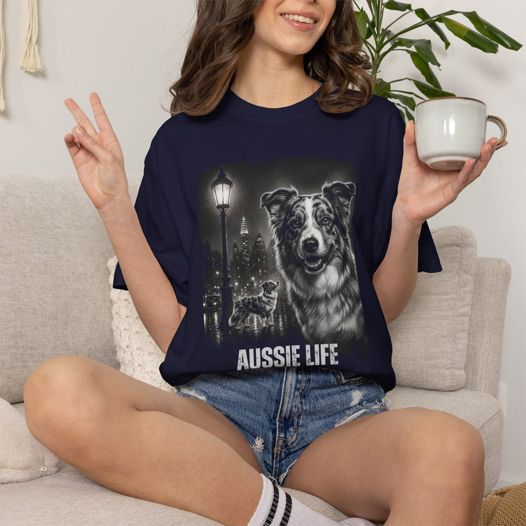 Aussie Life Film Noir Movie Poster T-shirt