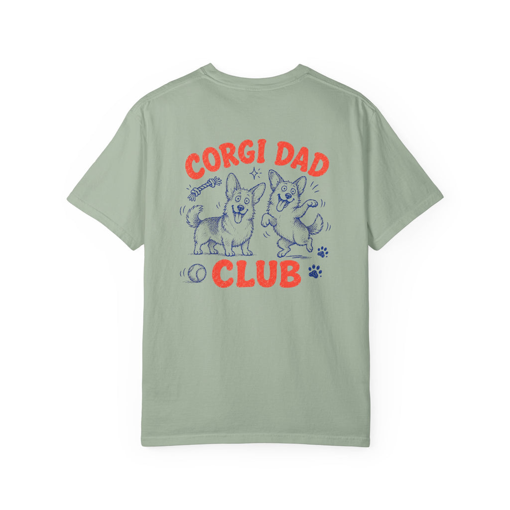 Corgi Dad Club T-Shirt for Proud Corgi Owners