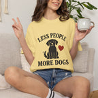 Less People More Dogs T-shirt